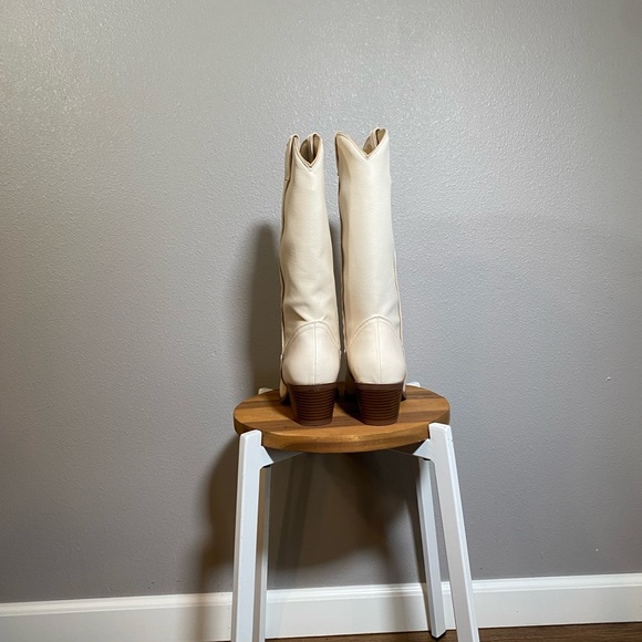 White Cowboy Boots - Picture 8 of 8